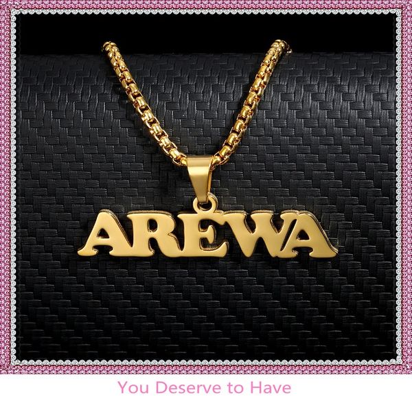 custom necklace punk style big nameplate personalized name necklace men stainless steel gold exaggerated pendant jewelry gifts, Silver 
custom necklace punk style big nameplate personalized name necklace men stainless steel gold exaggerated pendant jewelry gifts, Silver