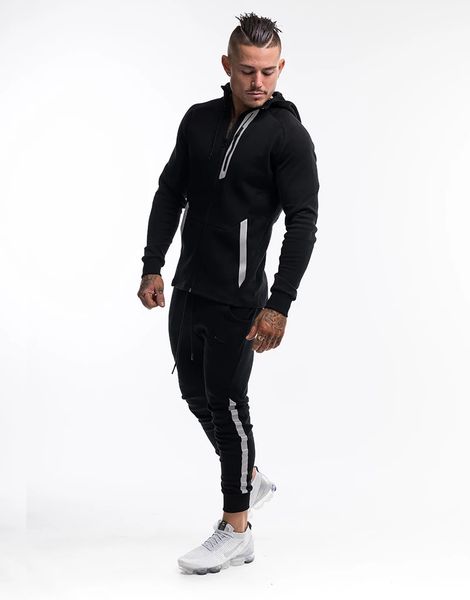 spring autumn men sets tracksuit two piece sets pullover hoodies zipper jacket+pants men's sportwear suit male hoodies, Gray
spring autumn men sets tracksuit two piece sets pullover hoodies zipper jacket+pants men's sportwear suit male hoodies, Gray
