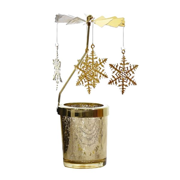 christmas style rotating candle holder stand tealight candlestick pedant 
christmas style rotating candle holder stand tealight candlestick pedant