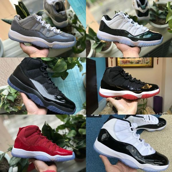2020 concord high 45 11s men basketball shoes women cool grey cap gown prm heiress gym bred chicago retroes 11s trainer sports shoes, Black
2020 concord high 45 11s men basketball shoes women cool grey cap gown prm heiress gym bred chicago retroes 11s trainer sports shoes, Black