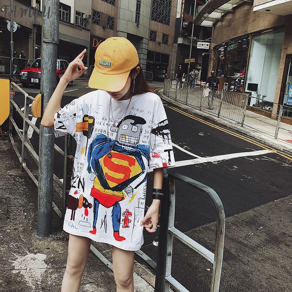summer vintage harajuku short sleeve long letter tshirt women cartoon printed white t shirt all match casual loose female t shirts
summer vintage harajuku short sleeve long letter tshirt women cartoon printed white t shirt all match casual loose female t shirts