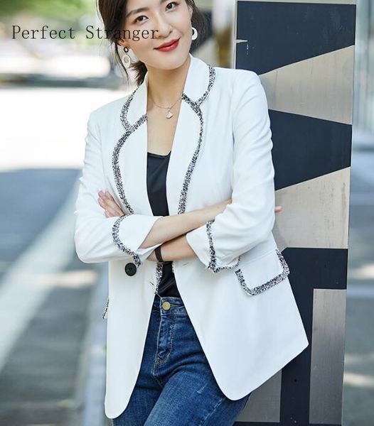 women's suits & blazers 2021 spring summer arrival korean leisure women suit coat plus size -3xl, White;black
women's suits & blazers 2021 spring summer arrival korean leisure women suit coat plus size -3xl, White;black
