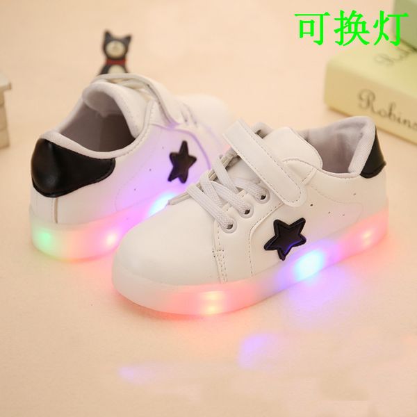 kids shoes 2019 spring summer led children running shoes breathable wear-resistant stars colorful lights sneakers for boys girls
kids shoes 2019 spring summer led children running shoes breathable wear-resistant stars colorful lights sneakers for boys girls