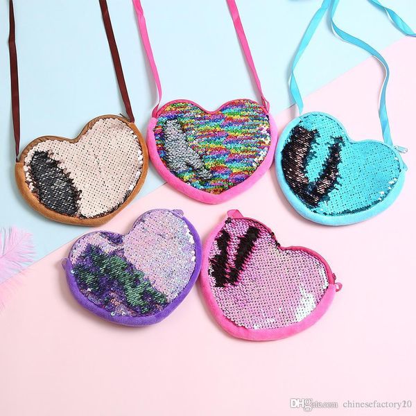 kids shoulder bag cross body messenger bag heart shape mermaid sequins coin purse with lanyard girls glitter pouch bag wallet, White
kids shoulder bag cross body messenger bag heart shape mermaid sequins coin purse with lanyard girls glitter pouch bag wallet, White