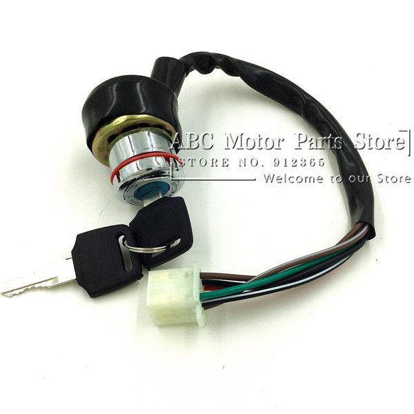 steel electric switch ignition switch lock head light 6 wire atv go kart motorcycle spare parts
steel electric switch ignition switch lock head light 6 wire atv go kart motorcycle spare parts