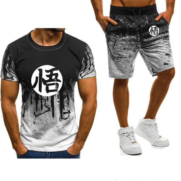summer men's short sleeve t-shirt anime z goku cartoon print gradient men's t-shirt+pants suit 2pcs k
summer men's short sleeve t-shirt anime z goku cartoon print gradient men's t-shirt+pants suit 2pcs k