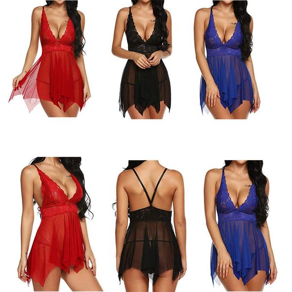 женщины lace сексуальное белье v шеи babydoll g-стринги пижамы женские нижнее белье ночные наборы, Blue;gray
женщины lace сексуальное белье v шеи babydoll g-стринги пижамы женские нижнее белье ночные наборы, Blue;gray
