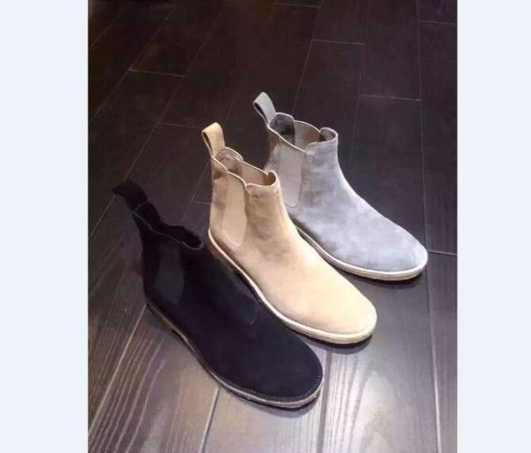 new list high men boots persional kanye west fashion genuine suede leather fashion life style handmade shoes, Black
new list high men boots persional kanye west fashion genuine suede leather fashion life style handmade shoes, Black