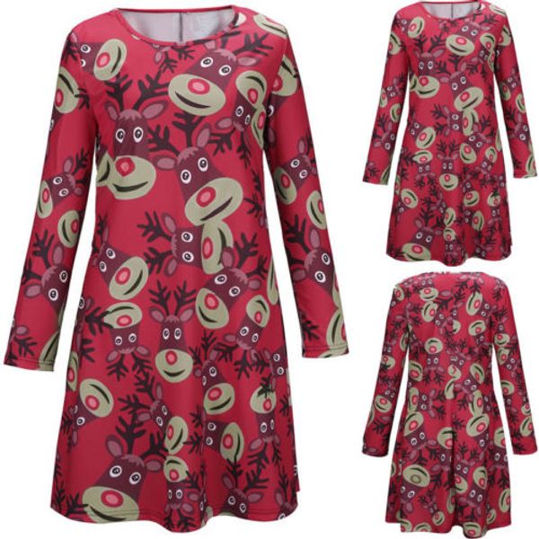 2017 women dress ladies o-neck cartoon print santa reindeer wall snowflake costume christmas red cotton long sleeve vestidos, Black;gray
2017 women dress ladies o-neck cartoon print santa reindeer wall snowflake costume christmas red cotton long sleeve vestidos, Black;gray