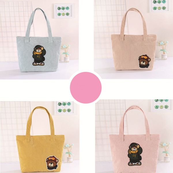 selling little bear corduroy handbags ladies new fashion small fresh simple creative mobile cosmetics storage bag
selling little bear corduroy handbags ladies new fashion small fresh simple creative mobile cosmetics storage bag