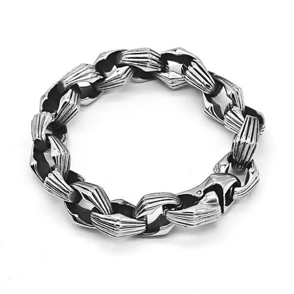 nordic viking punk rock biker bracelets stainless steel men bracelet male personality bracelets bangles 15mm wide hand jewelry, Black
nordic viking punk rock biker bracelets stainless steel men bracelet male personality bracelets bangles 15mm wide hand jewelry, Black