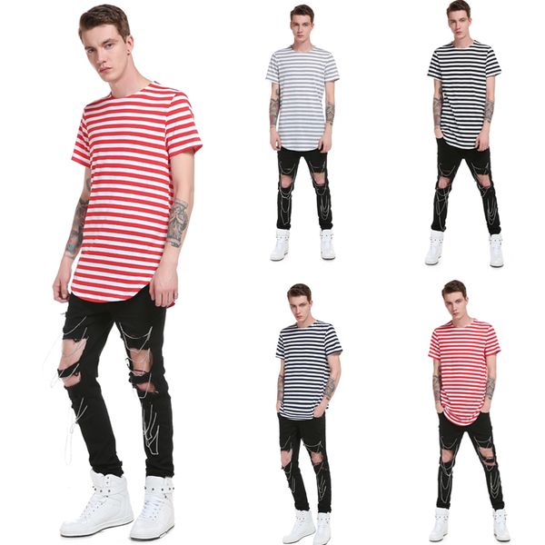 t-shirt striped fashion loose sleeves new short casual men's summer o-neck 2019 nakct, Black
t-shirt striped fashion loose sleeves new short casual men's summer o-neck 2019 nakct, Black