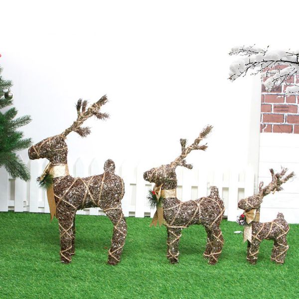 3pcs christmas iron wire deer decoration hemp pine needles elk outdoor yard party decor xmas sculpture table ornaments
3pcs christmas iron wire deer decoration hemp pine needles elk outdoor yard party decor xmas sculpture table ornaments