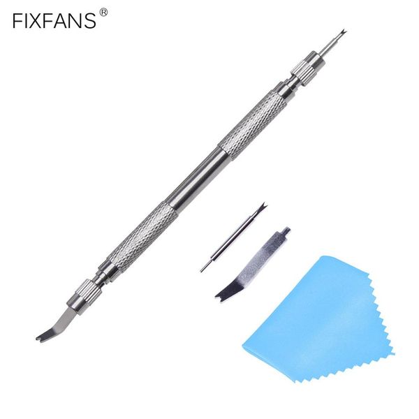 fixfans watch band strap spring bar link pin remover with replacement pins and cleaning cloth for watchmakers repair tool
fixfans watch band strap spring bar link pin remover with replacement pins and cleaning cloth for watchmakers repair tool