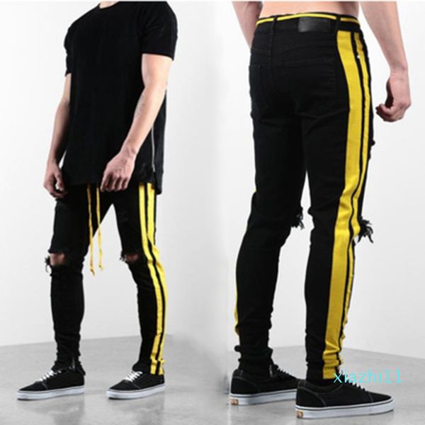 fashion-mens designer jeans mens distressed zipper skinny jeans men hip hop pants mens designer hole high qualiy denim pants 3 colors, Blue
fashion-mens designer jeans mens distressed zipper skinny jeans men hip hop pants mens designer hole high qualiy denim pants 3 colors, Blue