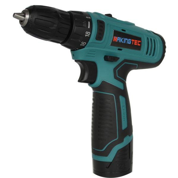 makingtec blue 12v max electric screwdriver cordless drill mini wireless power driver dc lithium-ion battery double-speed
makingtec blue 12v max electric screwdriver cordless drill mini wireless power driver dc lithium-ion battery double-speed