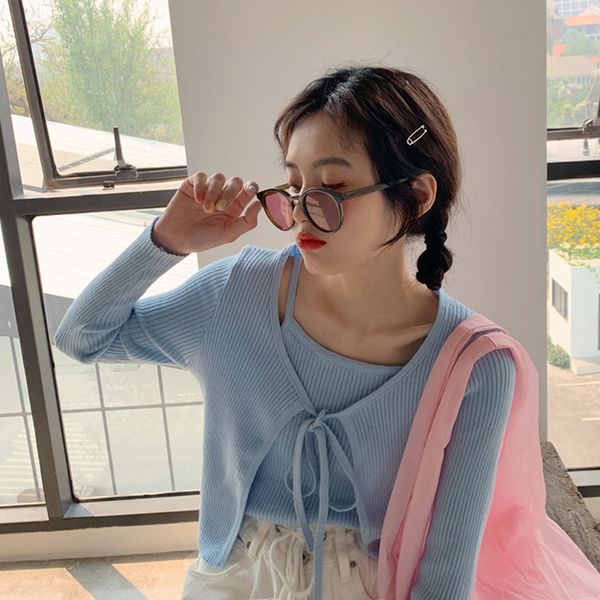 women's knits & tees two-piece suit knitted crop spring autumn clothes women fashion brand cardigan ladies solid long sleeve korean, White
women's knits & tees two-piece suit knitted crop spring autumn clothes women fashion brand cardigan ladies solid long sleeve korean, White