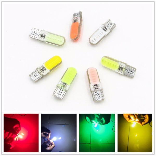 t10 w5w led car interior light cob silicone auto signal lamp 12v 194 501 side wedge parking bulb white red blue
t10 w5w led car interior light cob silicone auto signal lamp 12v 194 501 side wedge parking bulb white red blue