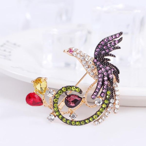 fashion women brooches creative phoenix multi-color rhinestone bouquet scarf bag decor jewelry brooch lapel pin jewelry gifts, Gray
fashion women brooches creative phoenix multi-color rhinestone bouquet scarf bag decor jewelry brooch lapel pin jewelry gifts, Gray