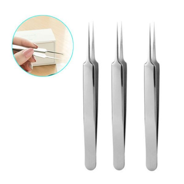 3pcs/set blackhead remover comedones pimple extractor acne blemish removal kit stainless steel needle tweezer clean tool m17c 
3pcs/set blackhead remover comedones pimple extractor acne blemish removal kit stainless steel needle tweezer clean tool m17c