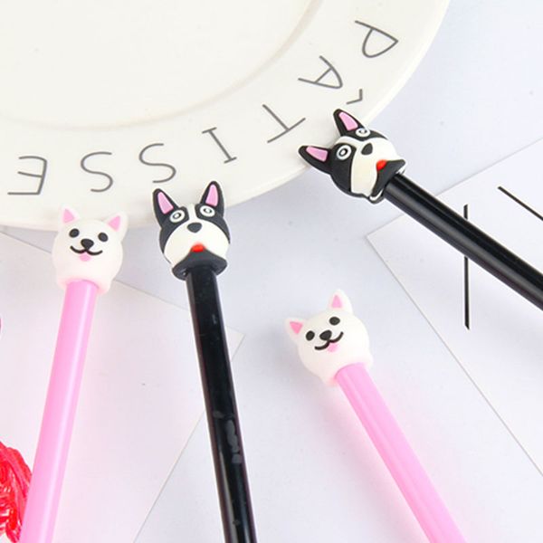 new cute korean animal puppy dog gel pens stationery 0.5mm black ink student signature pens office school supplies
new cute korean animal puppy dog gel pens stationery 0.5mm black ink student signature pens office school supplies