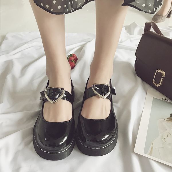 japanese cute girl harajuku style love small shoes spring new shallow mouth student women's shoes, Black
japanese cute girl harajuku style love small shoes spring new shallow mouth student women's shoes, Black
