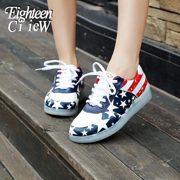 new glowing sneakers for kids illuminated sneaker luminous shoes boys led shoes glowing sneakers girls fashion charging footwear, Black
new glowing sneakers for kids illuminated sneaker luminous shoes boys led shoes glowing sneakers girls fashion charging footwear, Black