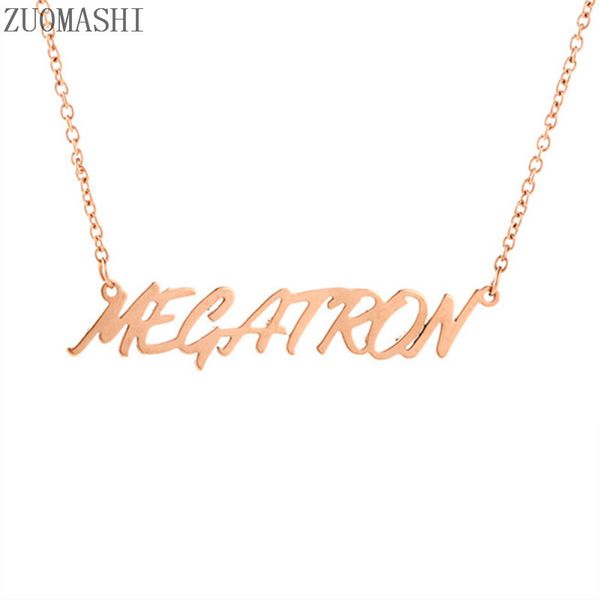 new fashion personalized name necklace custom name necklace uppercase letter pendant jewelry customized nameplate gift for her, Silver
new fashion personalized name necklace custom name necklace uppercase letter pendant jewelry customized nameplate gift for her, Silver