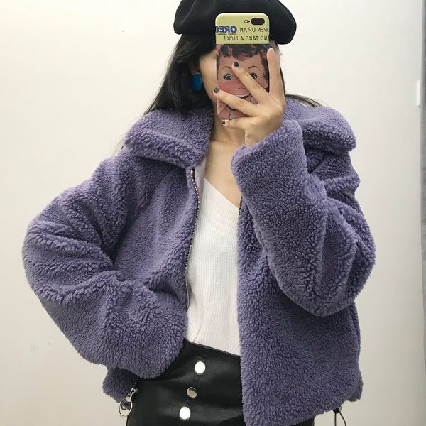 women sherpa jacket autumn 2019 new fashion casual full sleeve popular coat modern lady warm outwear, Black;brown
women sherpa jacket autumn 2019 new fashion casual full sleeve popular coat modern lady warm outwear, Black;brown