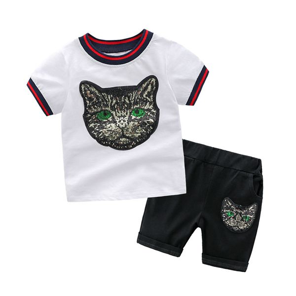 2-6T Baby Boy Clothes Brand Summer Kids Cartoon Clothes Sets 100% Cotton T-Shirt + Pants Suit Children Outfits Clothing Sport Suit
2-6T Baby Boy Clothes Brand Summer Kids Cartoon Clothes Sets 100% Cotton T-Shirt + Pants Suit Children Outfits Clothing Sport Suit
