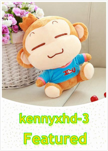 monkey doll plush toy couple press doll doll gift girl