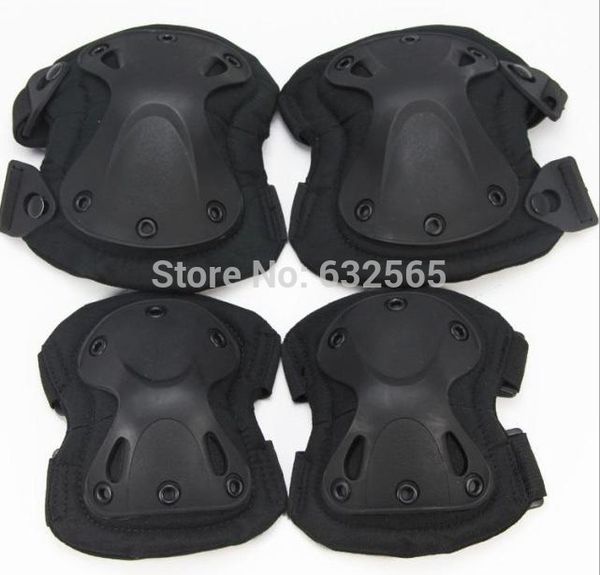 4pcs/set tactical extreme sports safety x-type protective gear elbow support knee pads, Black;gray
4pcs/set tactical extreme sports safety x-type protective gear elbow support knee pads, Black;gray