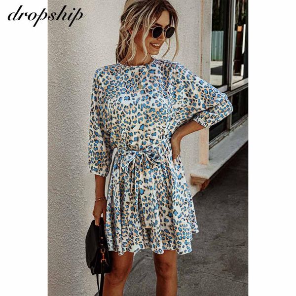 dropship summer dress for women casual leopard print dress elegant ladies dresses ruffles casual three quarter beach dresses, Black;gray
dropship summer dress for women casual leopard print dress elegant ladies dresses ruffles casual three quarter beach dresses, Black;gray