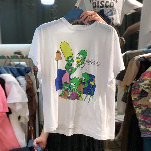 east gate cartoon printing round collar short-sleeved t-shirt women's 2020 xia kuansong versatile slim top, White
east gate cartoon printing round collar short-sleeved t-shirt women's 2020 xia kuansong versatile slim top, White