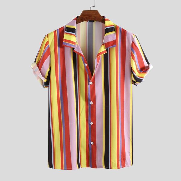 hawaiian print tropical plant leaf shirts korean casual striped men clothing 2020 streetwear plus size, White;black
hawaiian print tropical plant leaf shirts korean casual striped men clothing 2020 streetwear plus size, White;black