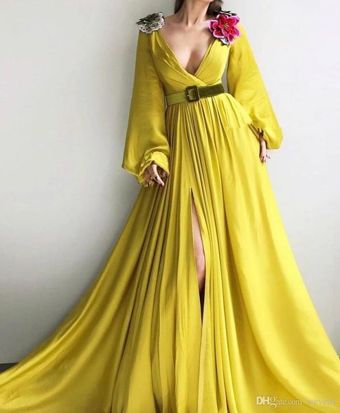 sexy нарцисс пром платья с sash глубокий v шеи high side ruched split с длинным рукавом партии вечера мантий vestidos cortos де фиеста, Black
sexy нарцисс пром платья с sash глубокий v шеи high side ruched split с длинным рукавом партии вечера мантий vestidos cortos де фиеста, Black