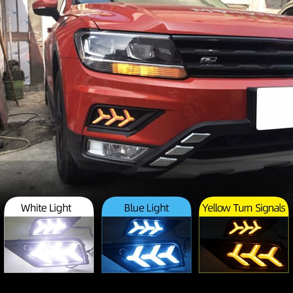 2pcs car led daytime running light for volkswagen vw tiguan 2017 2018 2019 drl with yellow signal fog lamp
2pcs car led daytime running light for volkswagen vw tiguan 2017 2018 2019 drl with yellow signal fog lamp