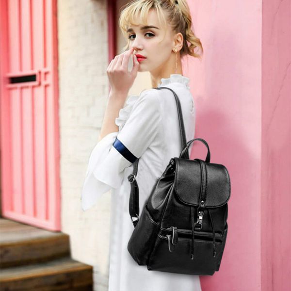 kawaii backpack female 2020 new korean pu soft leather fashion wild female bag simple college style casual backpack student bag
kawaii backpack female 2020 new korean pu soft leather fashion wild female bag simple college style casual backpack student bag