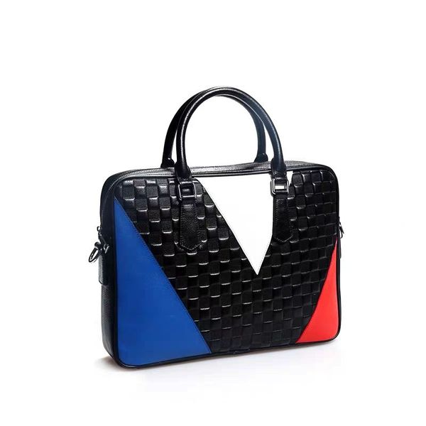 2019 new genuine leather briefcase men and women handbag 14" lapshoulder bag portable business official weaving bags
2019 new genuine leather briefcase men and women handbag 14" lapshoulder bag portable business official weaving bags