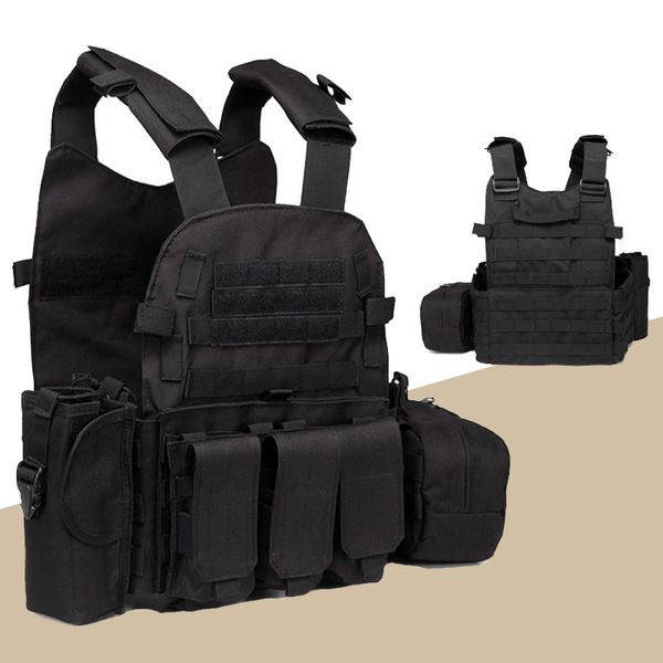 outdoor gear 6094 tactical molle vest paintball cs games protection body armor shooting combat training vest, Camo;black
outdoor gear 6094 tactical molle vest paintball cs games protection body armor shooting combat training vest, Camo;black