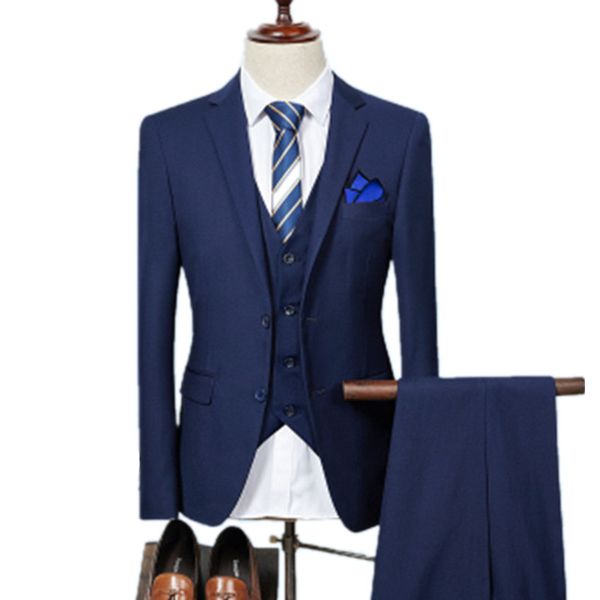 jacket + pant + vest / 2018 new men business slim suits sets wedding dress three-piece suit blazers coat trousers waistcoat, White;black
jacket + pant + vest / 2018 new men business slim suits sets wedding dress three-piece suit blazers coat trousers waistcoat, White;black