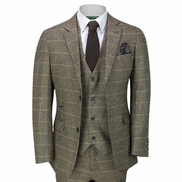 khaki windowpane mens suits check/palid formal 3 pieces wedding office tuxedos custom made slim man suits, Black;gray
khaki windowpane mens suits check/palid formal 3 pieces wedding office tuxedos custom made slim man suits, Black;gray