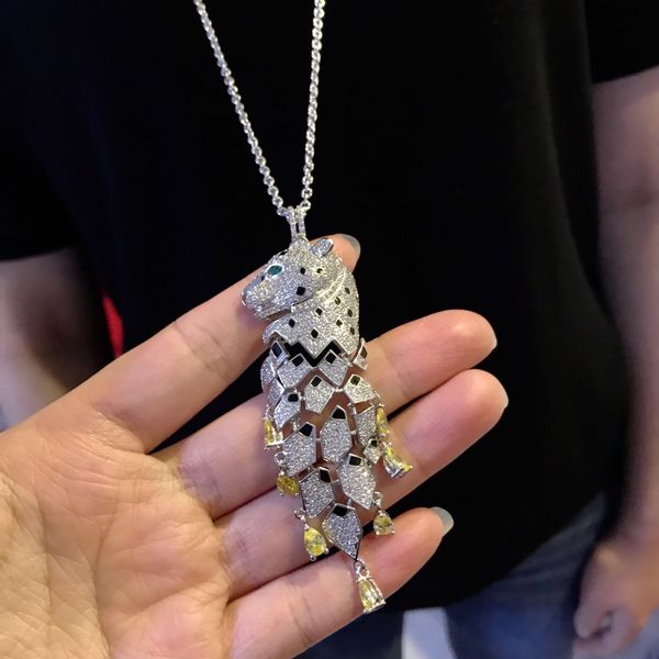 designer necklaces spotted leopard necklace show women's unique charm highlight women's fashion personality exquisite gifts for wo, Silver
designer necklaces spotted leopard necklace show women's unique charm highlight women's fashion personality exquisite gifts for wo, Silver