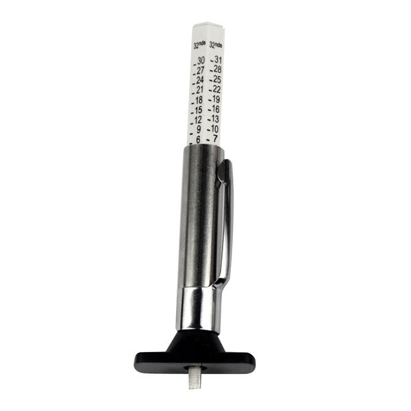 tire tread depth gauge (color coded), accurate measurement tools - depth range: 1-25mm, white
tire tread depth gauge (color coded), accurate measurement tools - depth range: 1-25mm, white