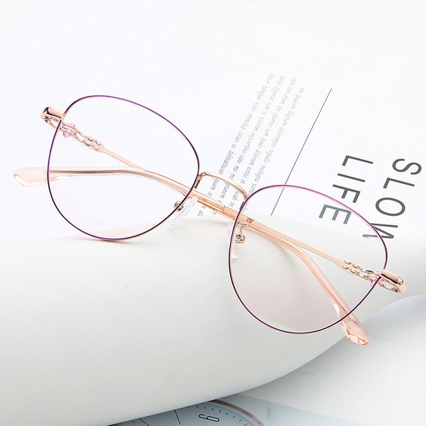 new style retro metal eyeglasses frame personalized foot silk design fashion large frame eyeglasses trend art flat mirror, Black
new style retro metal eyeglasses frame personalized foot silk design fashion large frame eyeglasses trend art flat mirror, Black