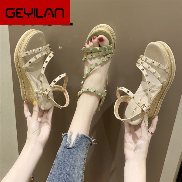 2019 summer buckle with open toe shoes waterproof platform super high heel platform sandals rivets women's sandals a667, Black
2019 summer buckle with open toe shoes waterproof platform super high heel platform sandals rivets women's sandals a667, Black
