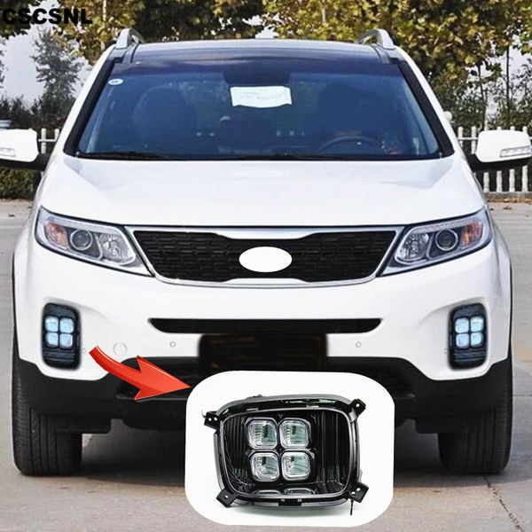 cscsnl 2pcs car drl daytime running light led daylight waterproof fog lamp cover car styling lights for kia sorento 2013 2014
cscsnl 2pcs car drl daytime running light led daylight waterproof fog lamp cover car styling lights for kia sorento 2013 2014