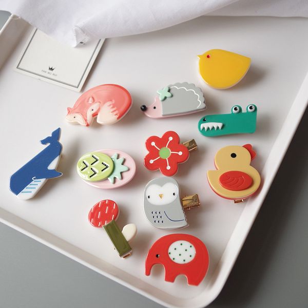 girl hair clip cute animal design hair clip set children princess accessories, Slivery;white
girl hair clip cute animal design hair clip set children princess accessories, Slivery;white