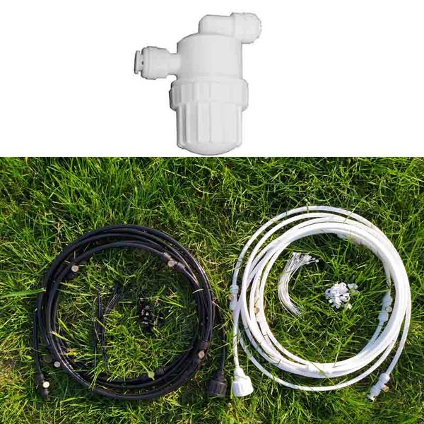 outdoor misting cooling system with water filter kit fog greenhouse garden patio water sprayer
outdoor misting cooling system with water filter kit fog greenhouse garden patio water sprayer