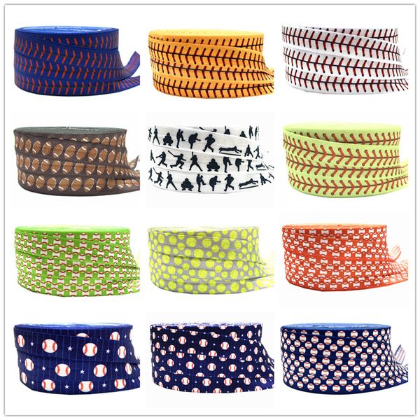 tennis baseball football golf ballet print fold over elastic 5/8" glitter sports foe ribbon 10y for hair tie hair accessies
tennis baseball football golf ballet print fold over elastic 5/8" glitter sports foe ribbon 10y for hair tie hair accessies